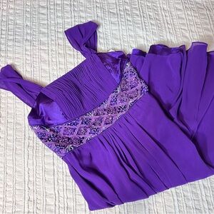 Elegant Purple Women's Top